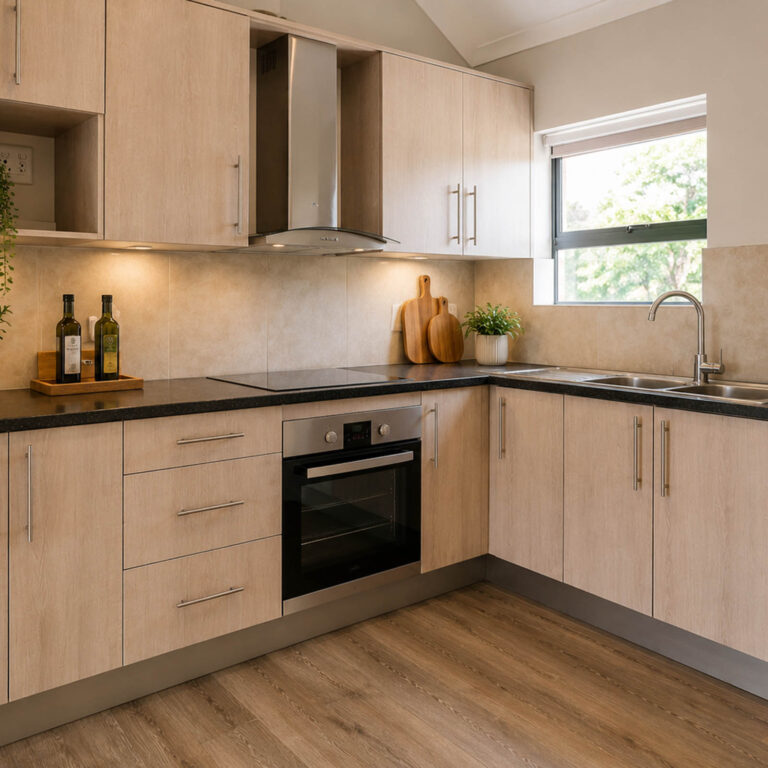 Modern kitchen in retirement village sedgefield 2